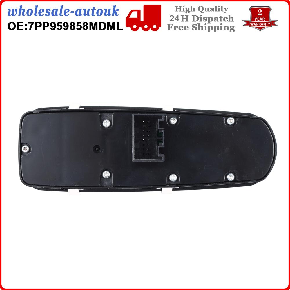 Door Driver Side Electric Power Window Switch For Porsche Panamera Cayenne Macan