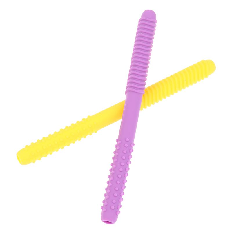 Kind Kauwbuis Spraaktherapie Tandenmassager Holke Kieszuigbuis Baby Bijtring Handvat Mondspier Training Doorkomende Tanden Speelgoed