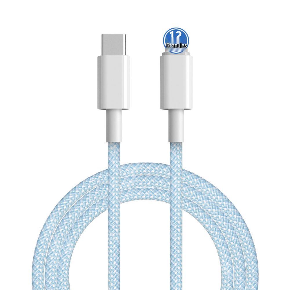 Macaron Color 6A PD20W Fast Charging Cable for Apple & Android Devices