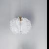 Modern French Cream Pendant Lights: Minimalist Bedside and Hallway Fixtures