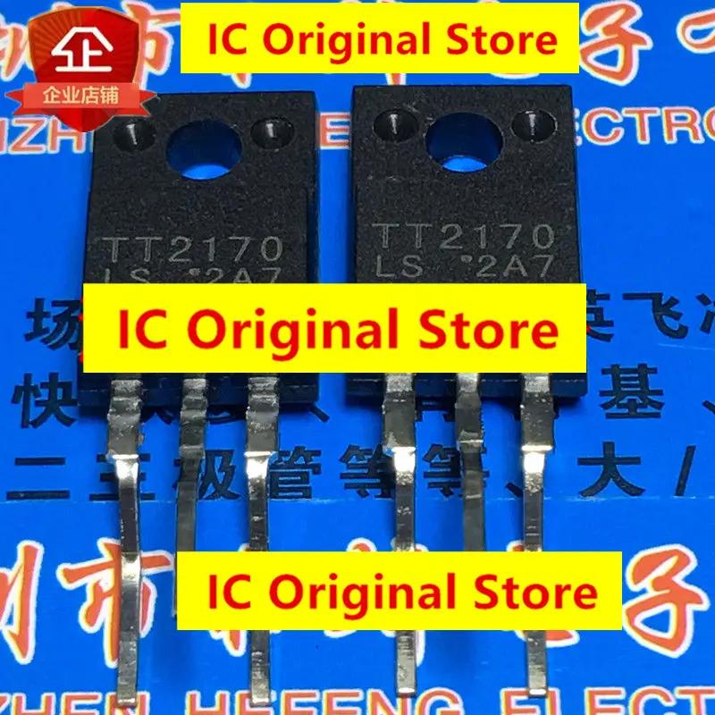 10pcs TT2170LS New Import Spot TO-220F 1500V 5A 2170LS Triode TV Power Supply Pipe TT2170