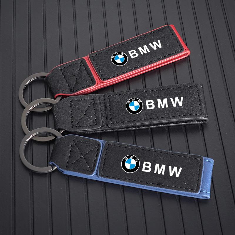 Car Keychain Chain Leather Keyring For BMW 1 2 3 4 5 7Series X1 X3 X4 X5 X6 X7 F10 F20 F30 G20 G30 F15 F16 Auto Accessories lcjh49