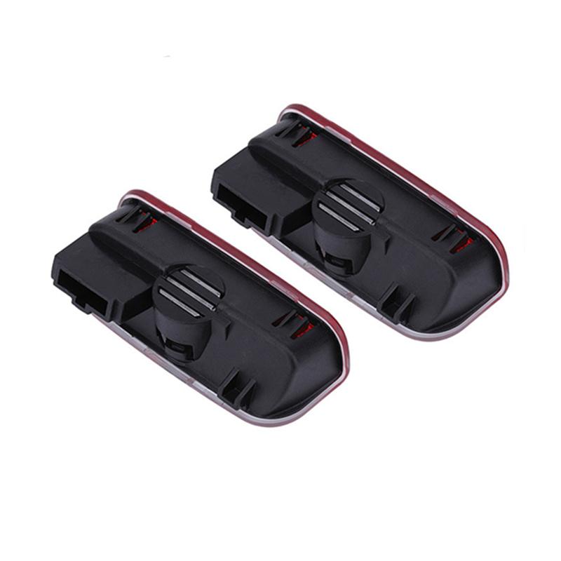 AAABQ1 2Pcs LED Car Courtesy Light Signal Lamp Projector Accessories For Skoda Superb 3V 3T B5 B6 B8 2009-2015 2016 2017 2018 2019 2020
