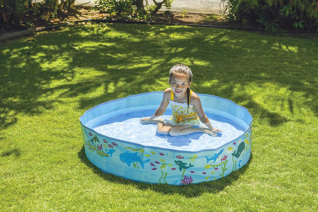 JILONG Garden Pool 120cm (120 X 120 X 25cm) JL-687966 Medium Size BL 6920388687966