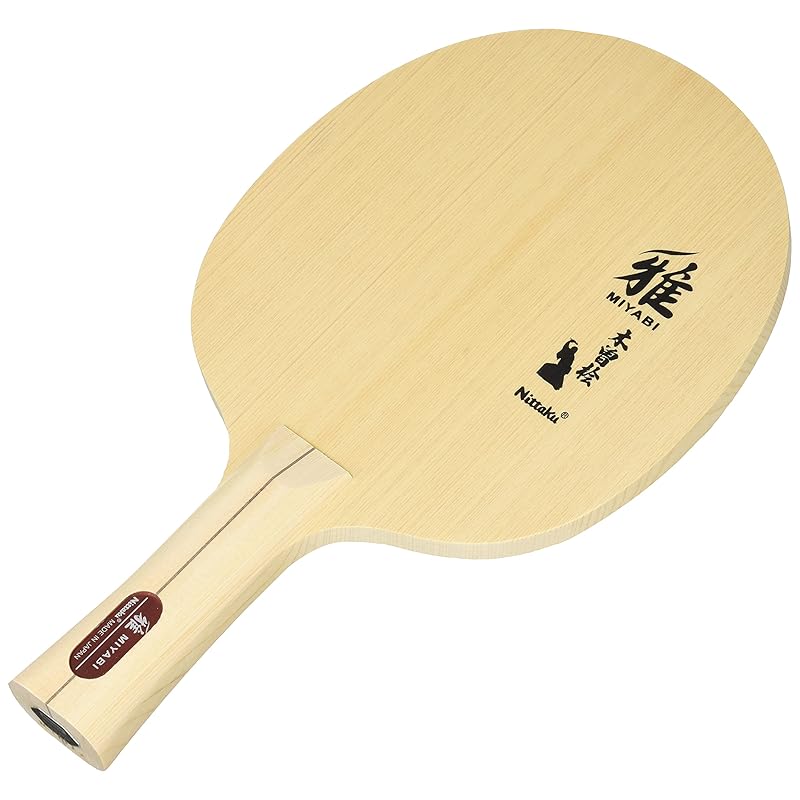 

Nittaku table tennis racket Miyabi shake hand veneer flare NE-6855