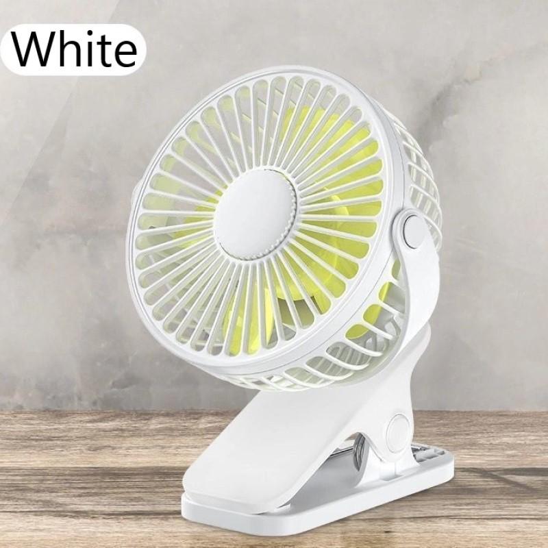 USB Powered Table Fan Clip-on Type Portable Mini Desk Fan 360 Degree Rotation Adjustable Clip-on Fan For Student Dormitory Offic