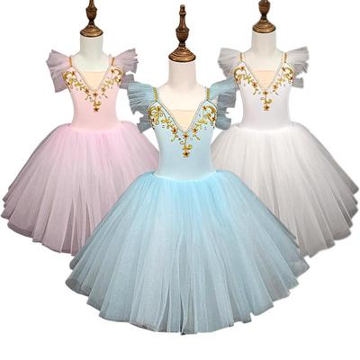 Girls' Toddler Princess Ballet Tutu Dress - Children's Dance & Skating Costume