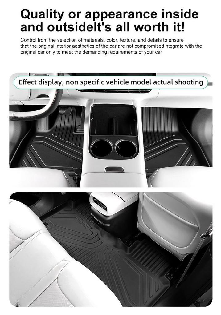 Compatible TPE Floor Mats for BYD SEAL 5 & Destroyer 05 (25 Models)