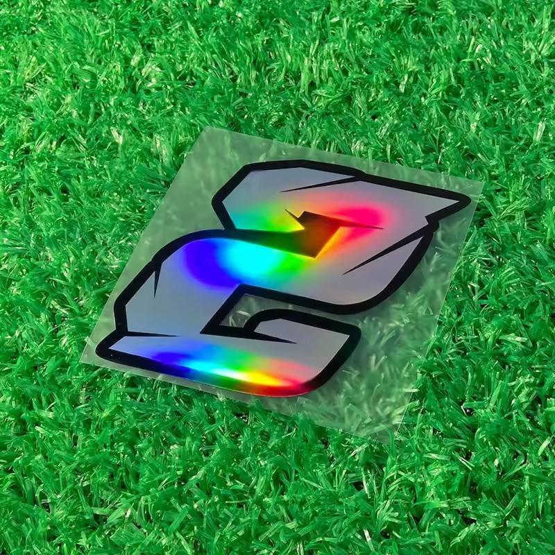 0123456789 Color Laser Number Car Motorcycle Stickers Fuel Tank Fairing Diy Moto Helmet Body Vinyl Decals Accessories
