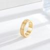 I Love You Forever Titanium Steel Ring Romantic Couple Pair Ring