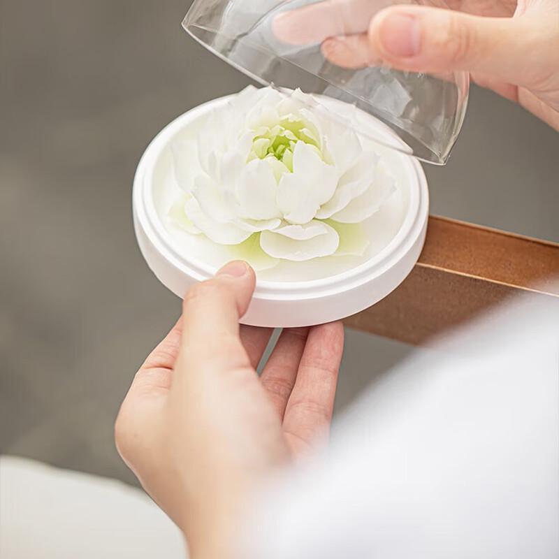 Elegant Light Green Gradient Ceramic Tea & Aroma Gift Set