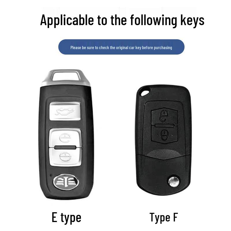 FAW Senya R7/R9/S80 Smart Key Case with Metal Snap Buttons