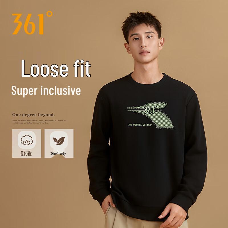 361° Unisex Round Neck Pullover Sweatshirt