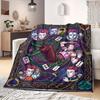 Hunter Anime Print Blanket Warm  Comfortable Flannel Blanket Suitable for Bedrooms, Sofas, Beds, Chairs, Picnics, Travel