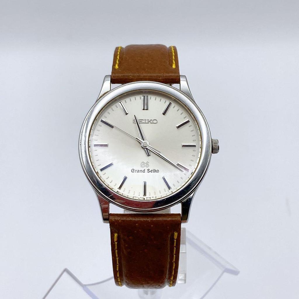 Used Grand Seiko GS 9581-7020 New Battery Replaced External Belt