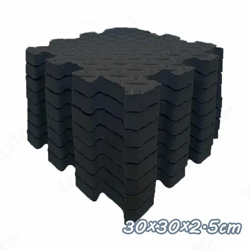 6Pcs 2.5cm Thickening Baby Interactive Game Carpet Anti-slip and Shockproof Living Room and Bedroom Mat Children's Room Carpet
