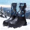 Snow Boots, Large Size Thermal Boots, Waterproof and Non-slip Cotton Shoes, One Long Boot, Velvet Comfortable Cotton Boots.