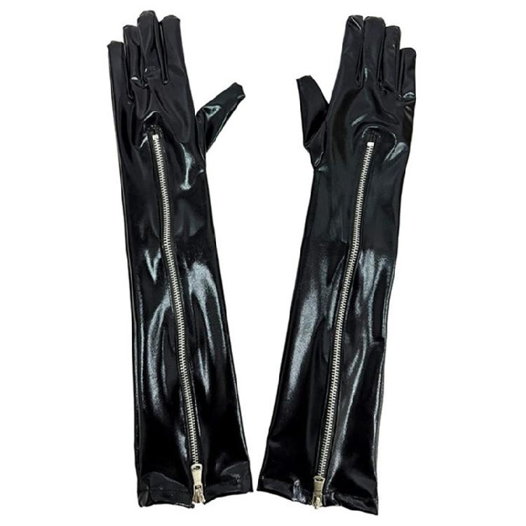 1 Paio di Guanti Lunghi in Ecopelle PU che Forniscono Comfort e Stile Caldi per l'Inverno Guanto da Cosplay per Costume da Sera e Uso Quotidiano