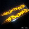 2Pcs Reflective Car Motorcycle Sticker Flames Decal Sticker Decoration Decals Vinyl Waterproof