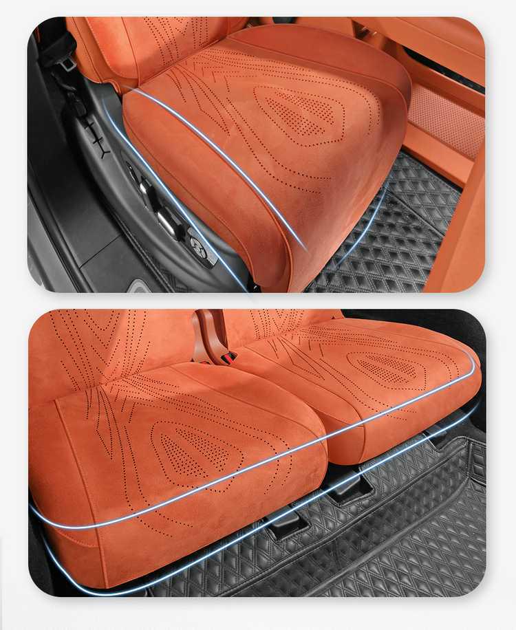 2025 WEY Blue Mountain Suede Seat Cushion for All Seasons