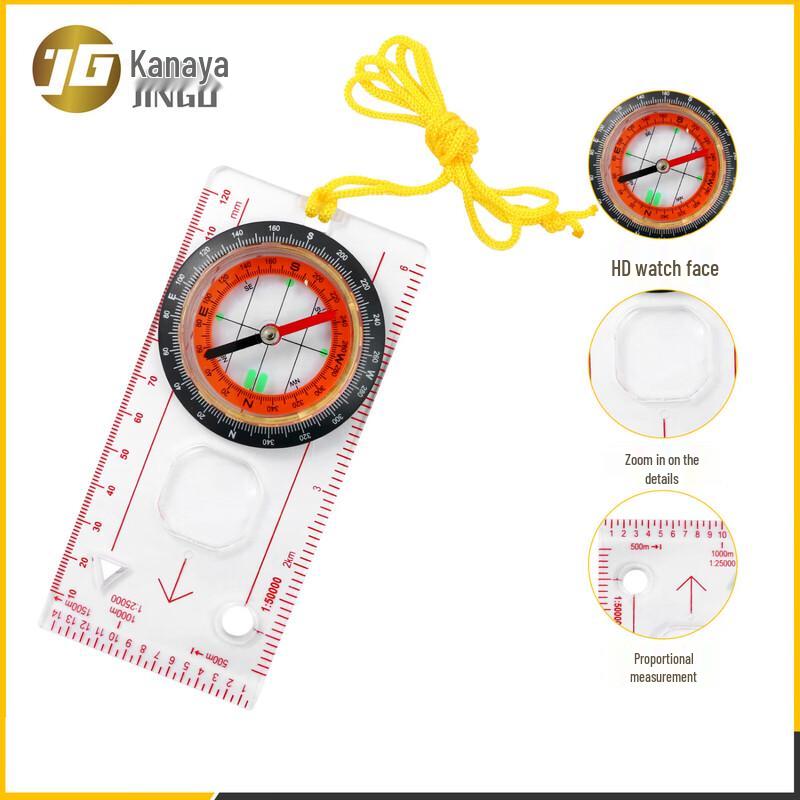 

MR MOOSE DC45-5C Multifunctional Map Ruler Compass