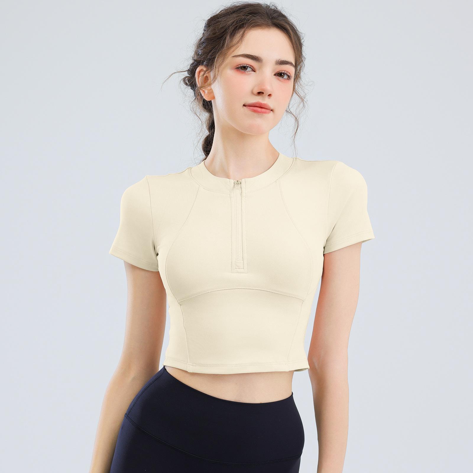 

Женская спортивная куртка премиум-класса с длинным рукавом, быстросохнущая, для йоги и бега на открытом воздухе Extra Large белый/слоновая кость