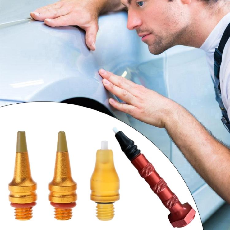 3Pieces Ceramic Tip Dent Removal Kit Ensures Safe And Simple Car Body Repairs Without Paint Damage Perfect For Auto Shop