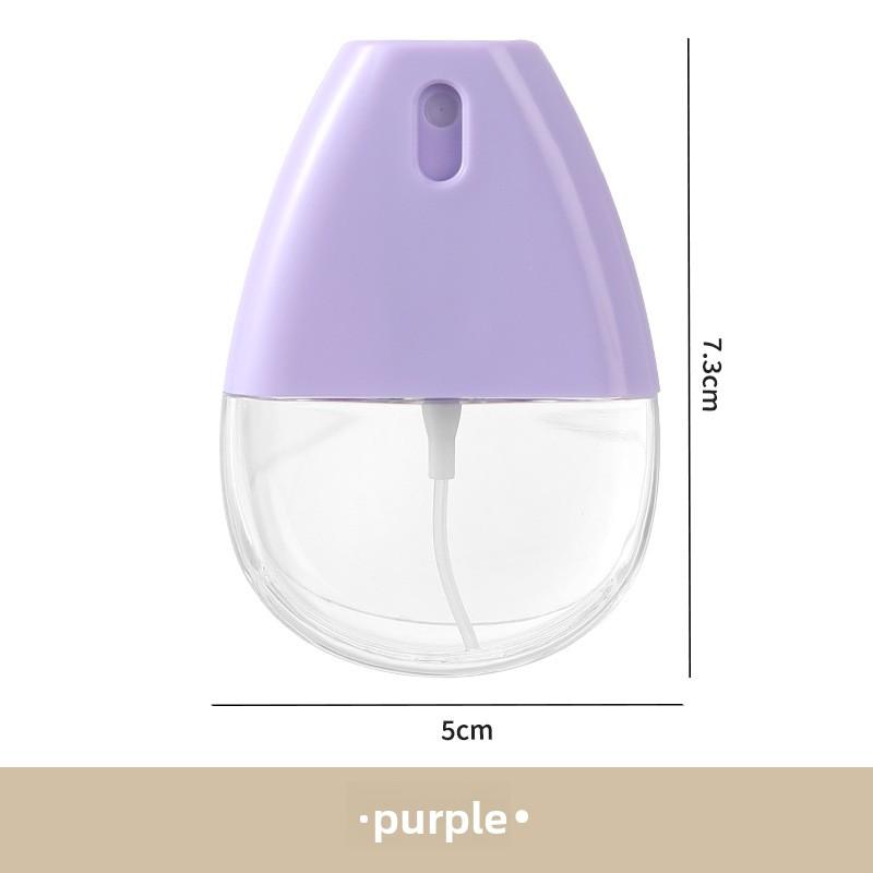 25ml Card Alcohol Spray Bottle Nano Fine Atomized Perfume Children's Portable Disinfectant Small Miniature Dosing Spray Bottle