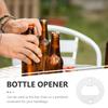 15 Stück Glasöffner Flasche Geschenk Schlüsselanhänger für Zuhause Küche Eisen Kreativ Miss Man