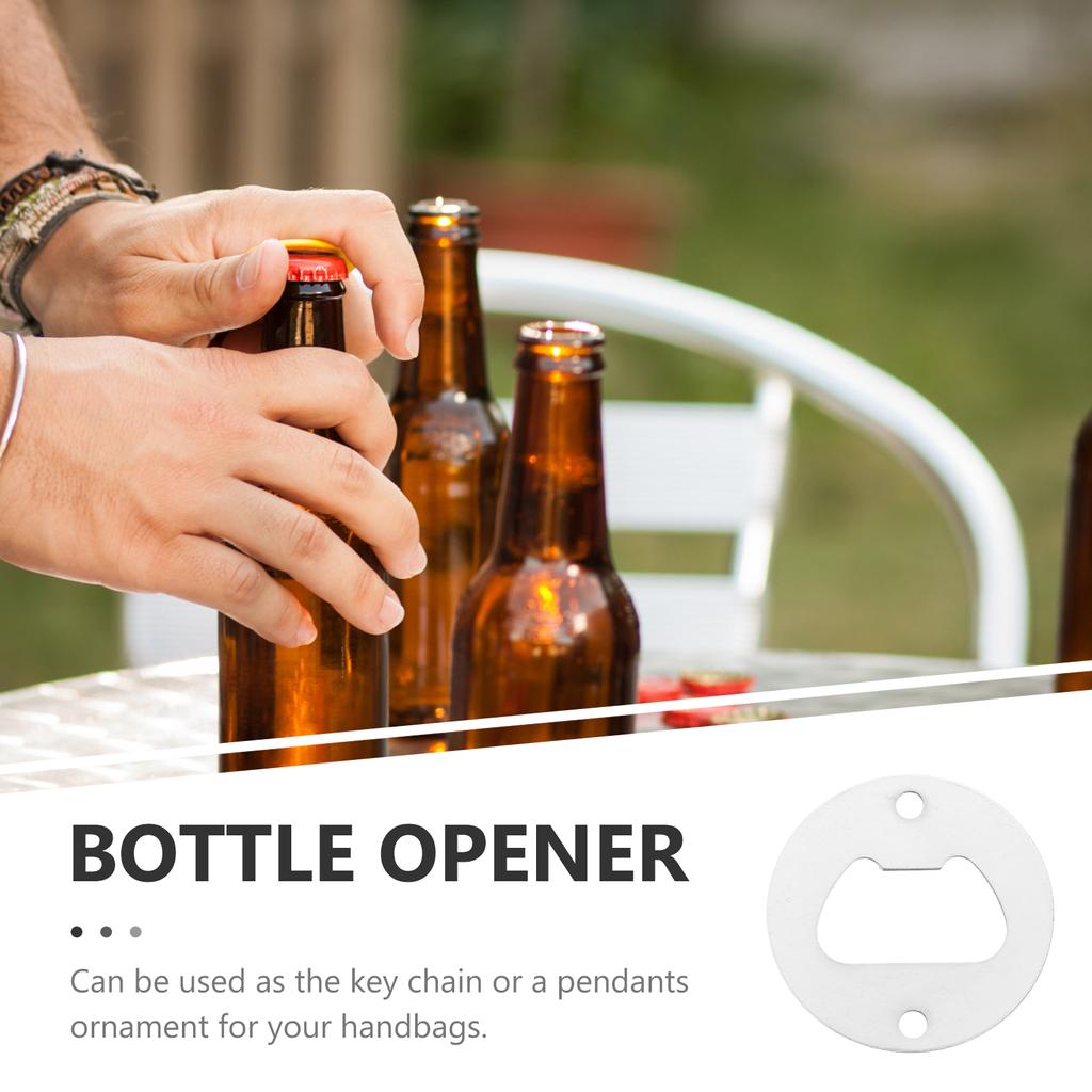 15 Stück Glasöffner Flasche Geschenk Schlüsselanhänger für Zuhause Küche Eisen Kreativ Miss Man