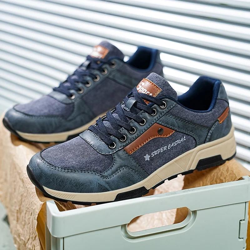 2024 Breathable Men Casual Shoes Mesh Outdoor Sneakers Fashion Comfortable Walking Male Casual Sneakers Men Shoes Zapatos Hombre