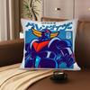 Cartoon Robot G-Goldorak M-Mecha Pillow Case Square Pillow Bedroom Sofa Leisure Comfort Cushion Car Living Room Home Decoration