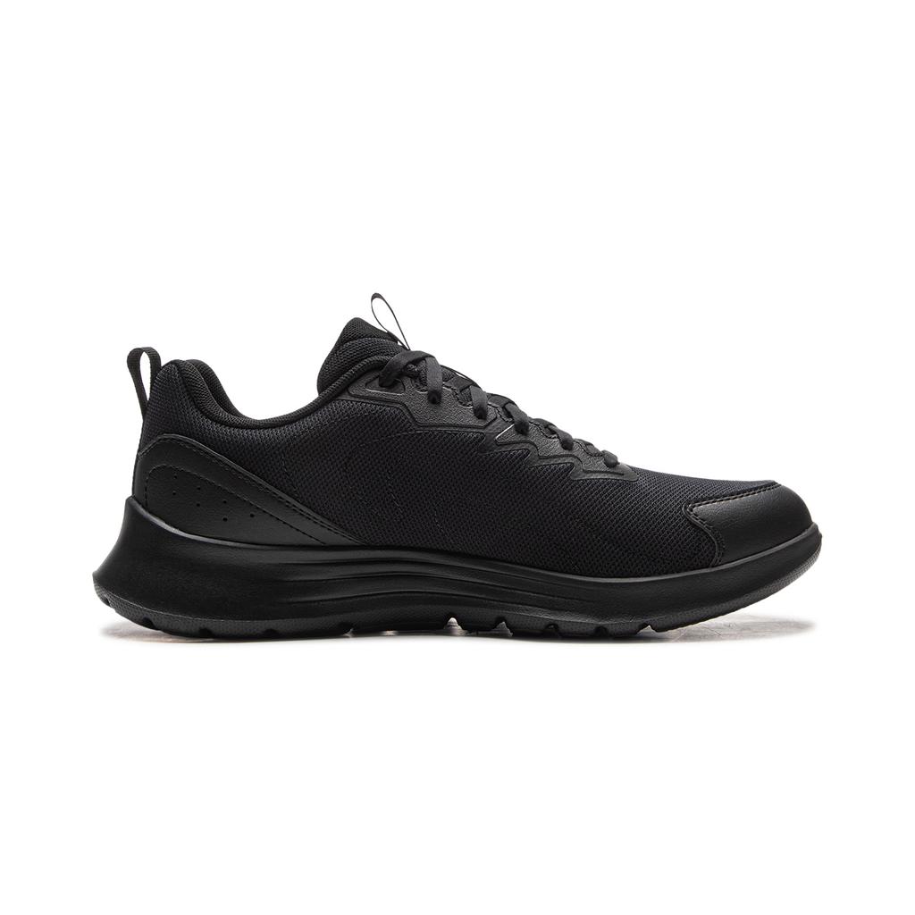 Li Ning Light Feather FW Cushioning Slip Resistant Abrasion Resistant Breathable Low Top Running Shoes Men's Black ARSV133-5