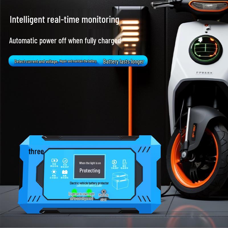 2025 Smart Electric Vehicle Charger with Automatic Power Off & Voltage Stabilizer