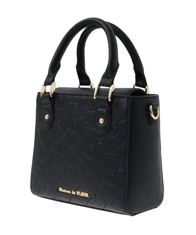 Maison de FLEUR Monogram Mini Schoudertas, Roze, 8A43F0J2300