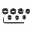 Drill Chuck 7Pcs Depth Stop Collar Ring Hex Wrench