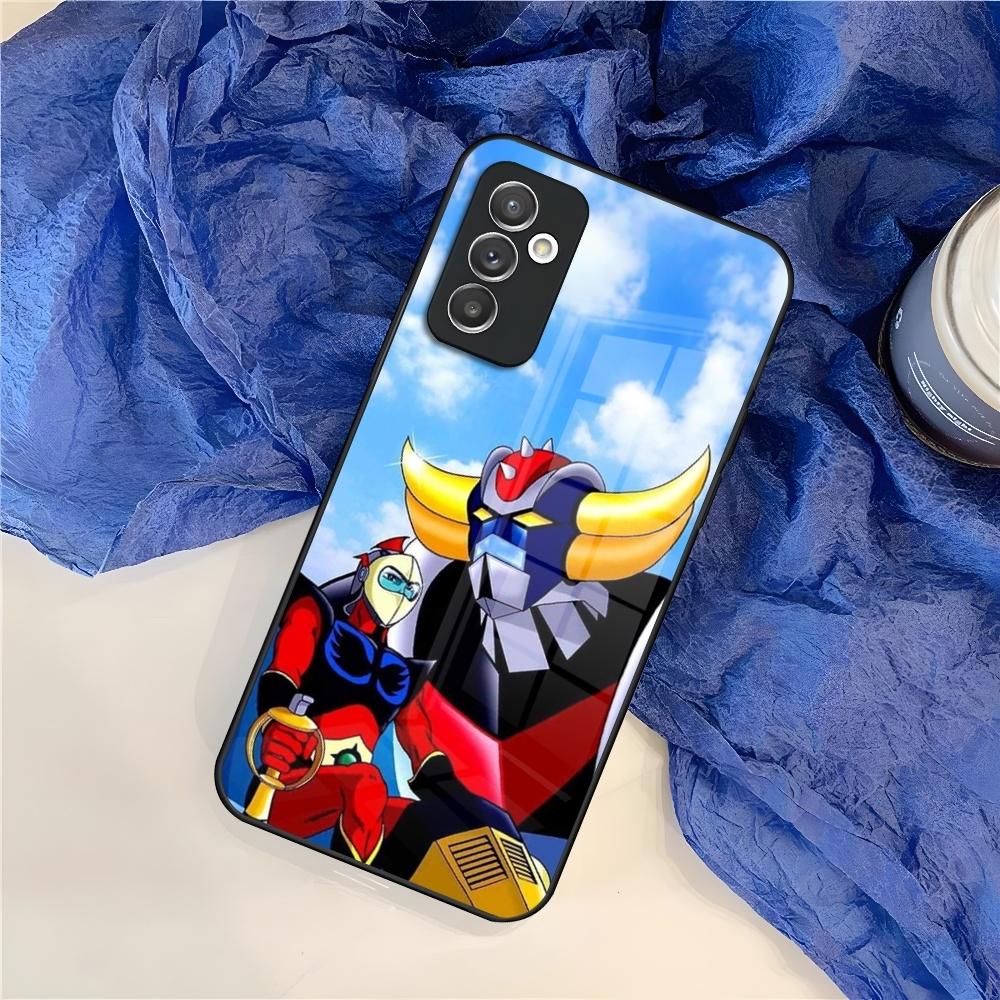 UFO Robot Goldorak Phone Case for Samsung S25 S24 S30 S21 S23 S20 S22 Fe S10 E S9 Note 20 Pro Ultra Plus glass Cover