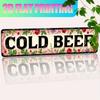 Retro Metal Wall Art for Home Office Beer Bar Decor
