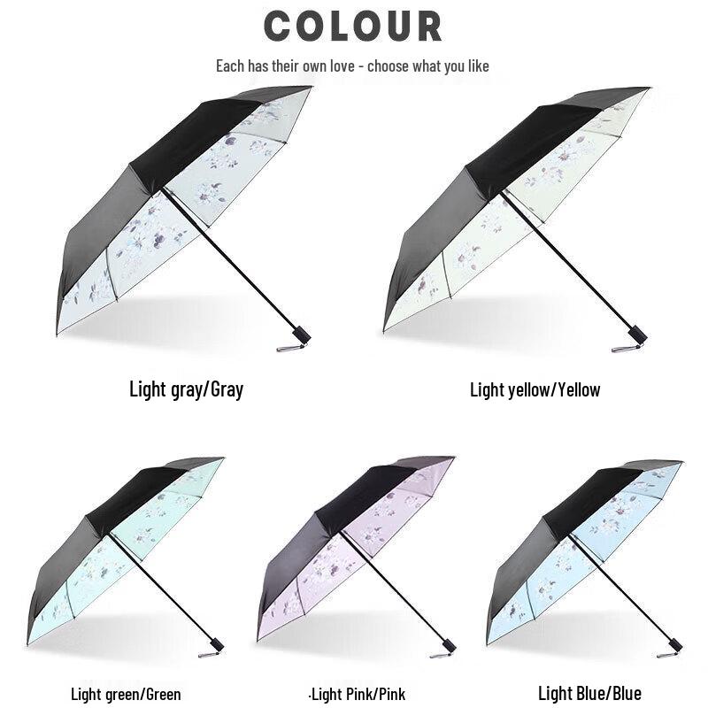 Heaven UV Protection Sun Rain Foldable Umbrella