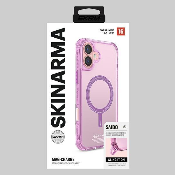 Skinarma Etui Saido Iphone 16 Plus 6.7  Magnetic Charging Różowy/Pink