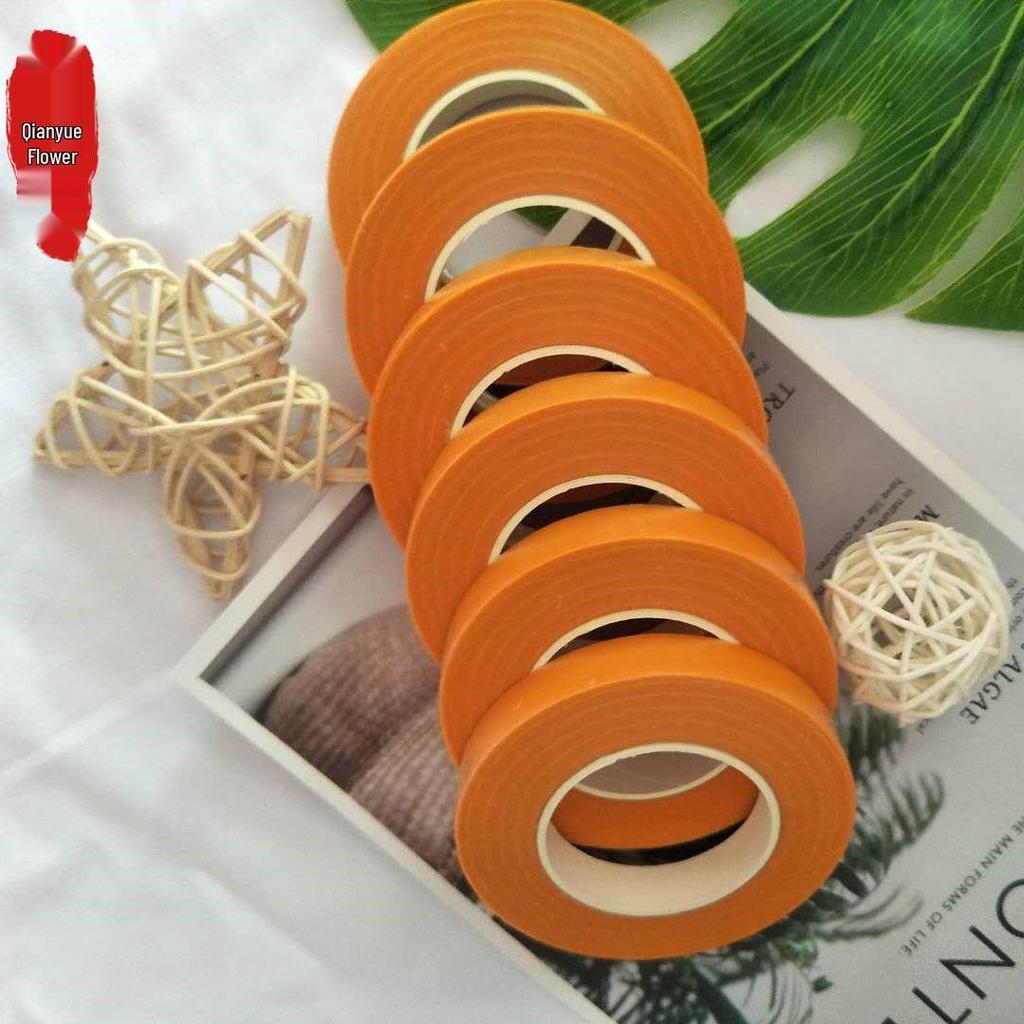 Green Floral Stem Twist Tie Tape, 28 Meters, DIY Artificial Flower Tape