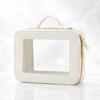 Game Tile Carrying Case Lightweight PU Mahjong Storage Pouch with Zipper Compact for Nights