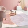 Pink Maiden Room Carpet Living Room Sofa Coffee Table Abstract Gradient Simple Bedroom Bedside Rugs For Bedroom Home Decoration