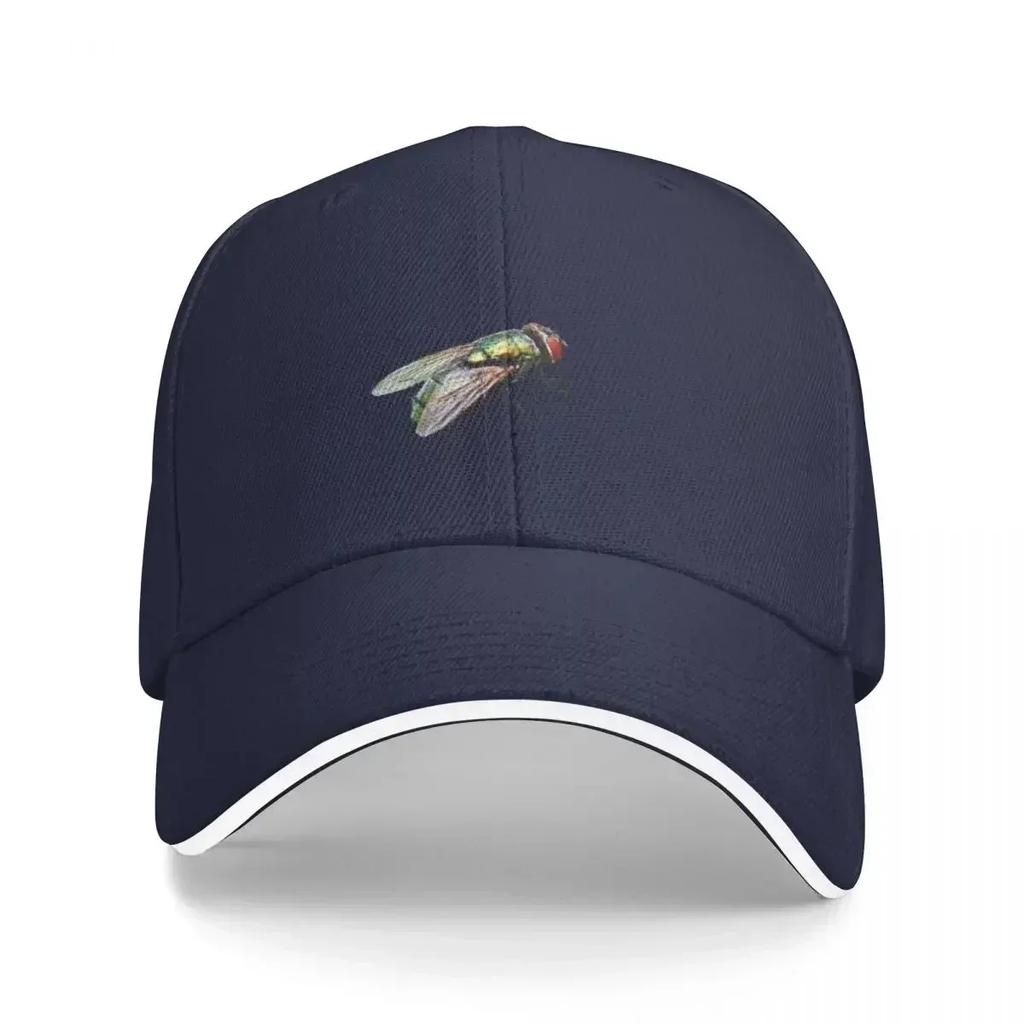 Housefly Baseball Cap Fashionable Luxury Cap Black Sunscreen WoUnisexs Beach Visor Unisexs