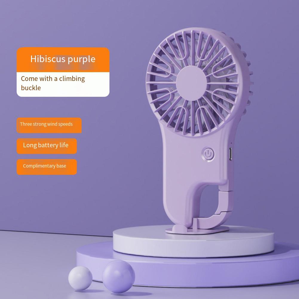 Tragbarer Mini-Turbofan mit mehreren Geschwindigkeitsstufen, über USB wiederaufladbar, für den persönlichen Gebrauch und die Belüftung kleiner Räume