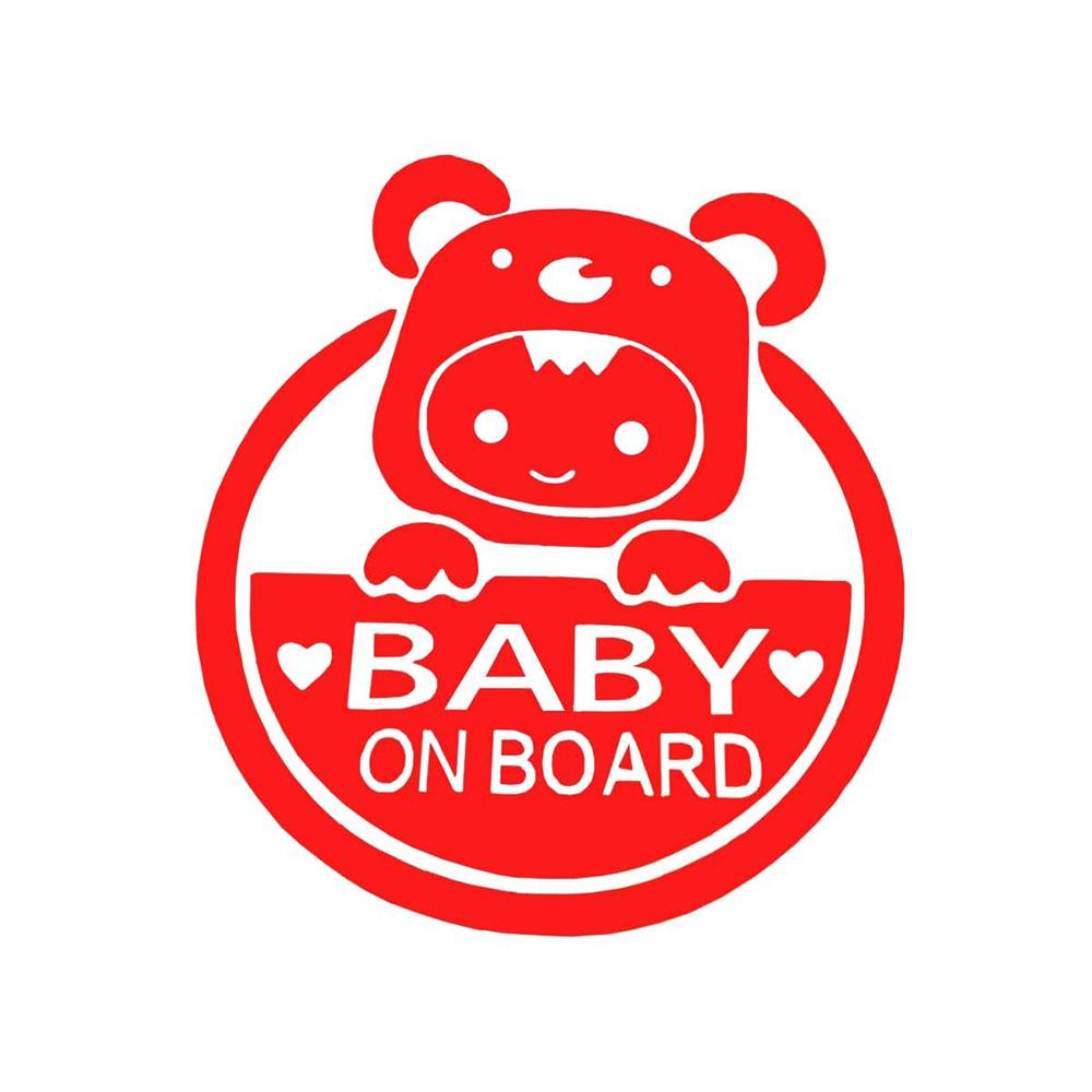 Baby on Board Car Stickers Laser Car Body Rear Window Bumper Decoration PVC Vinyl Film Decal Auto Tuning Accessories