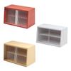 1/12 Model Display Cabinet Simulation Wooden Dish Cupboard for Doll House Teens Toy Dolls Micro Landscape Mini Furniture