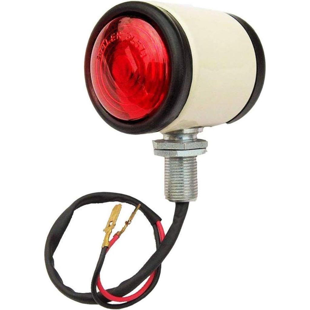 APSMOTIV Atj2071 Butler-Stil Seiten-/Rücklichteinheit Traktor-Teil mit 12V-Glühbirnen Traktoren Seitenmarkierungsleuchte