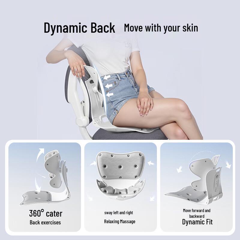 Ergonomic Lumbar Support Seat Cushion CN plug (adapter included)