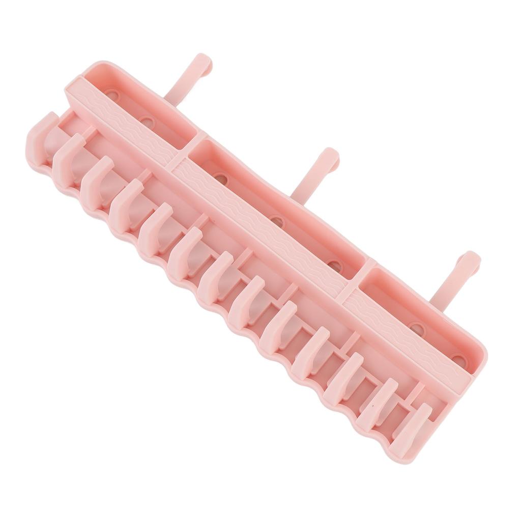 Hair Extension Holder for Styling Silicone Hanging Wig Stand 13 Hooks Suction Cup Wall Mounted Braid